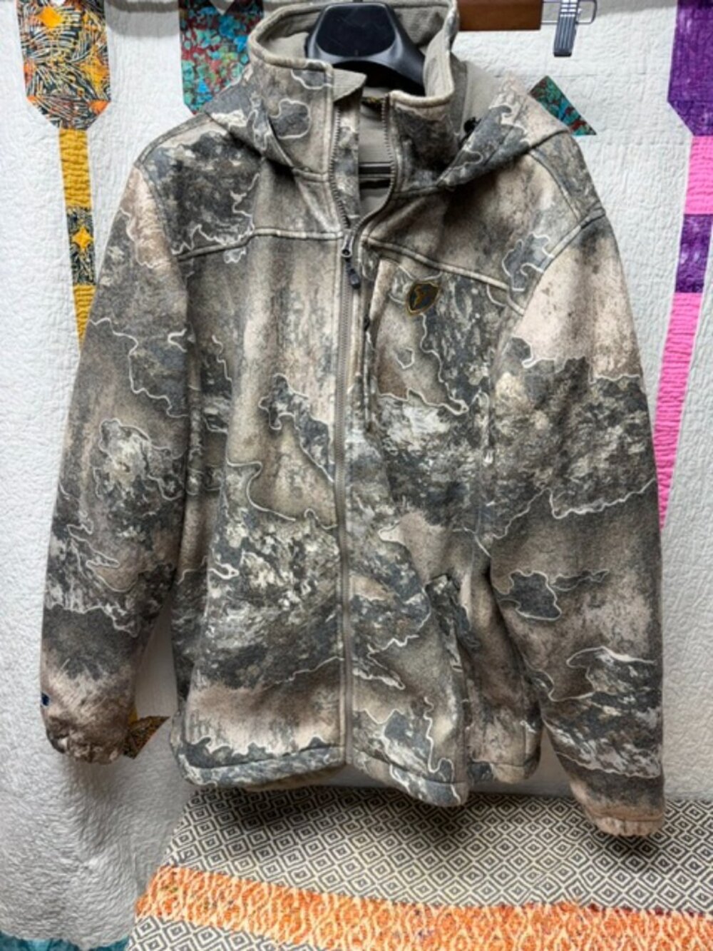 Scent Blocker Camo Coat Men's Size 2XL